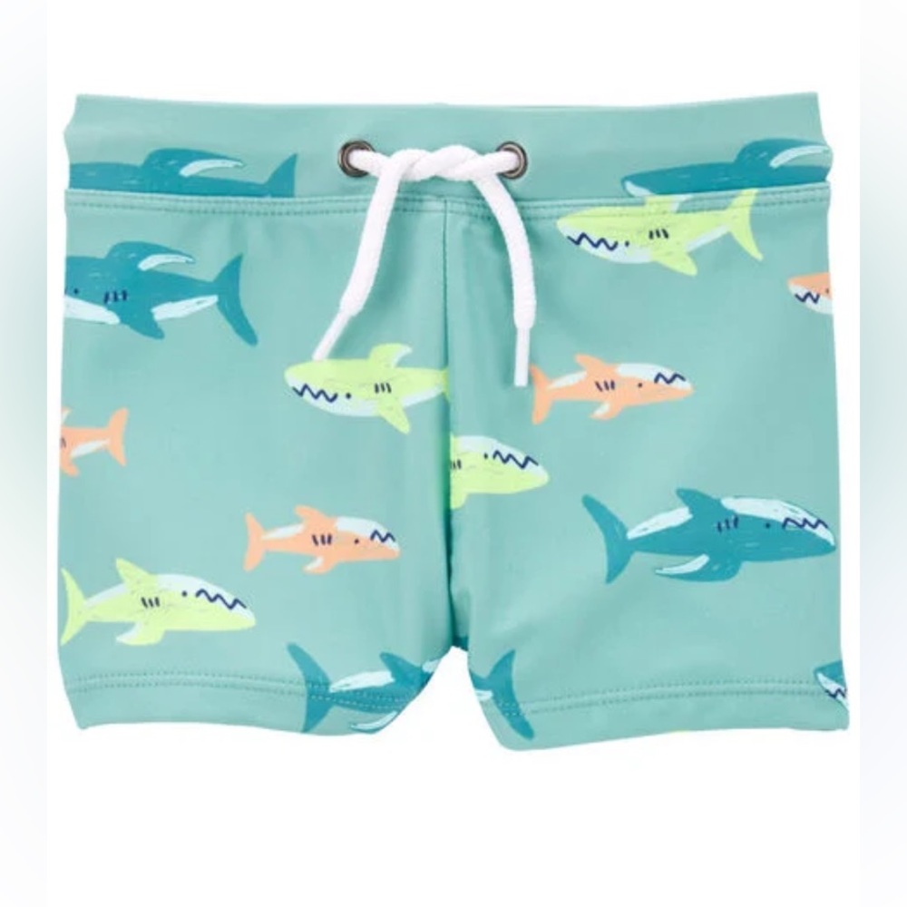🍊5/$25 Carter's Kids Swim Trunks size 6m
